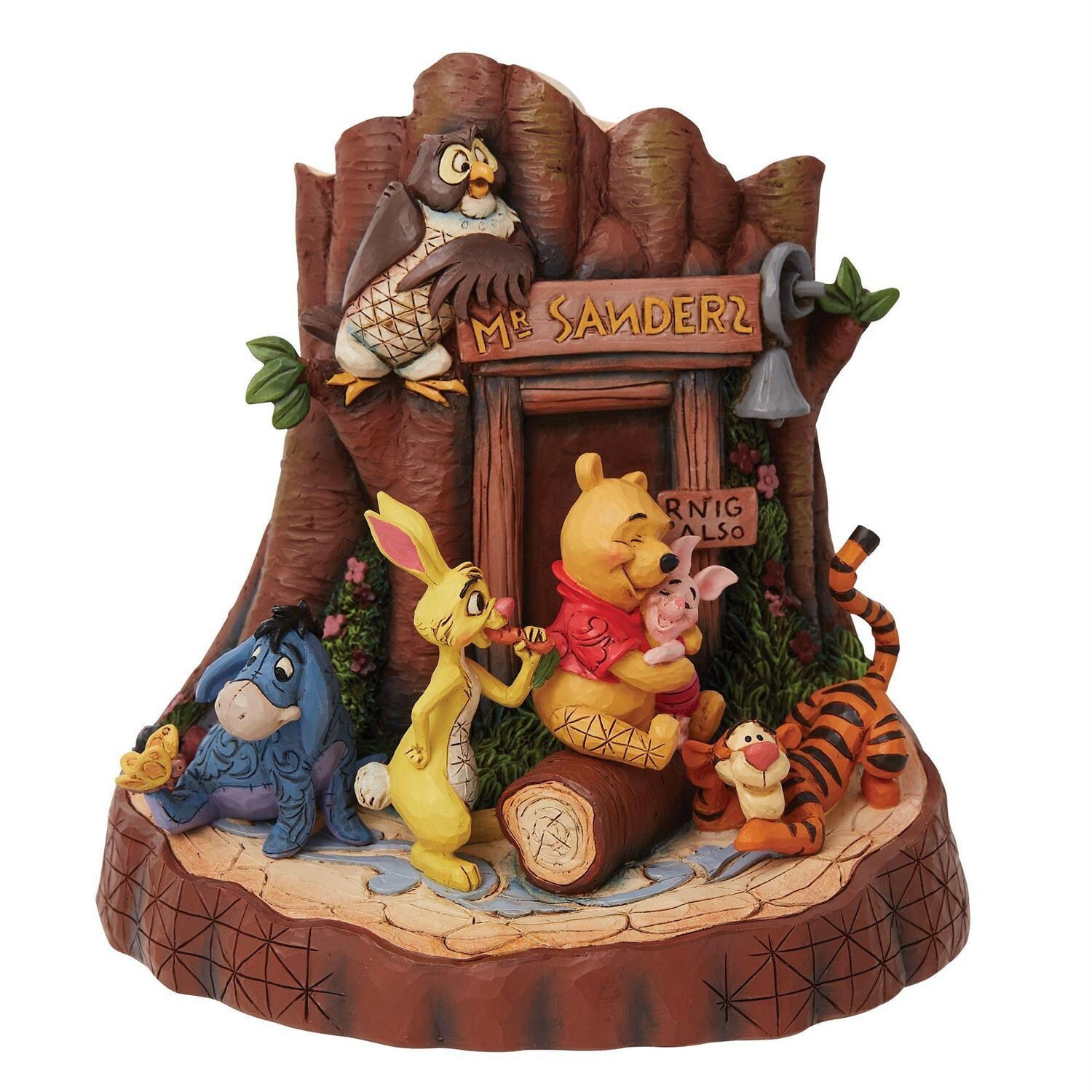 Disney - Jim Shore Pooh Carved By Heart
