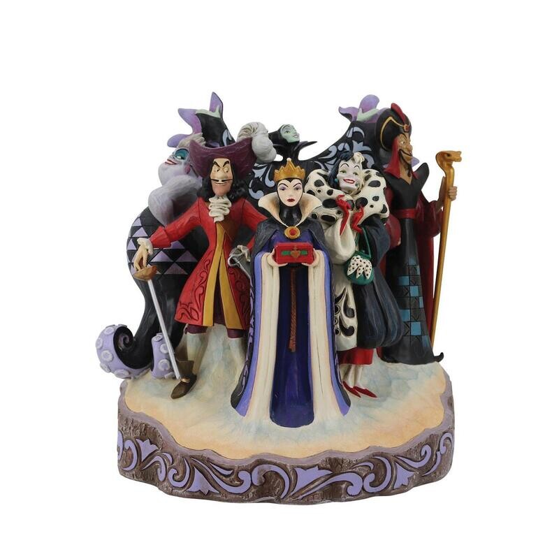 Disney - Jim Shore - Villans Carved By Heart