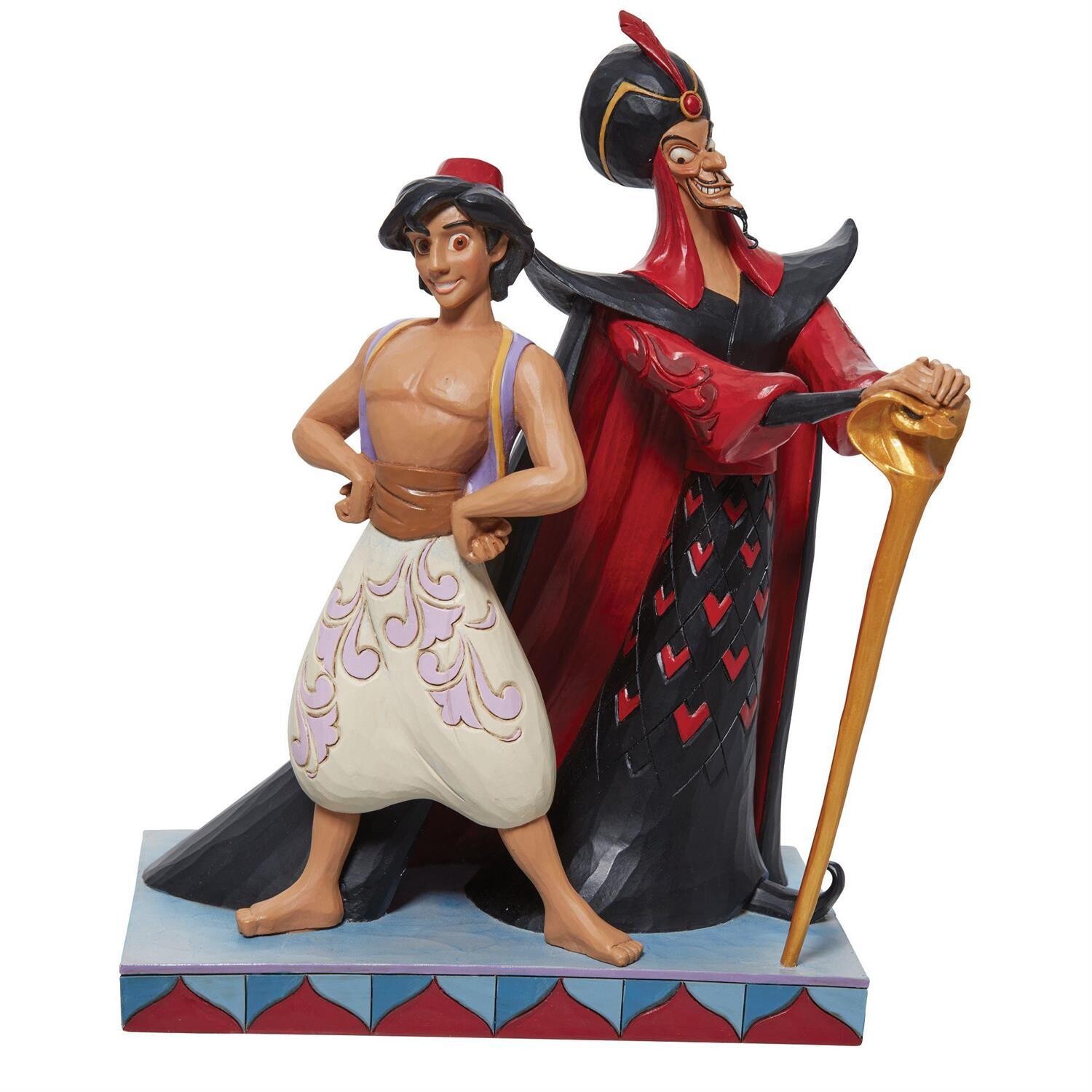 Disney - Jim Shore - Aladdin &amp; Jafar Good Vs. Evil