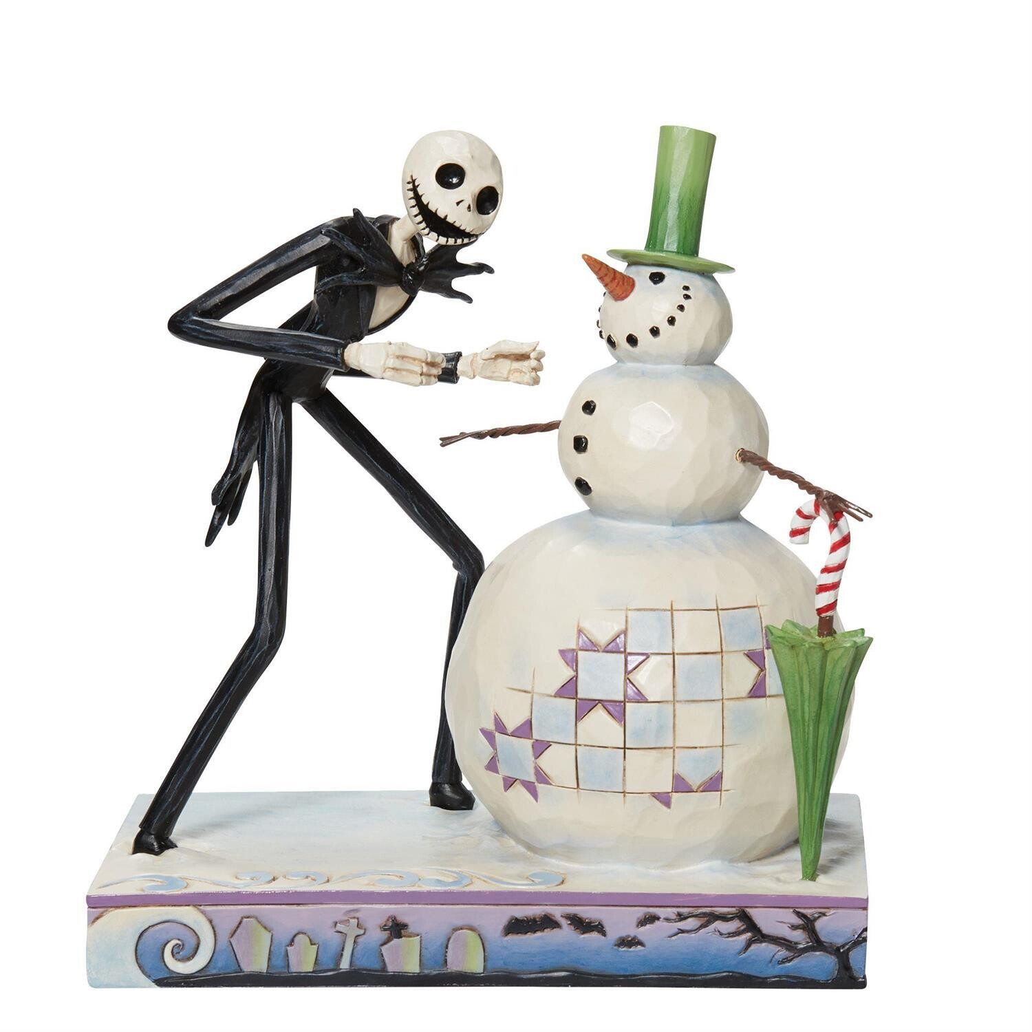 Disney - Jim Shore - Jack W/Snowman