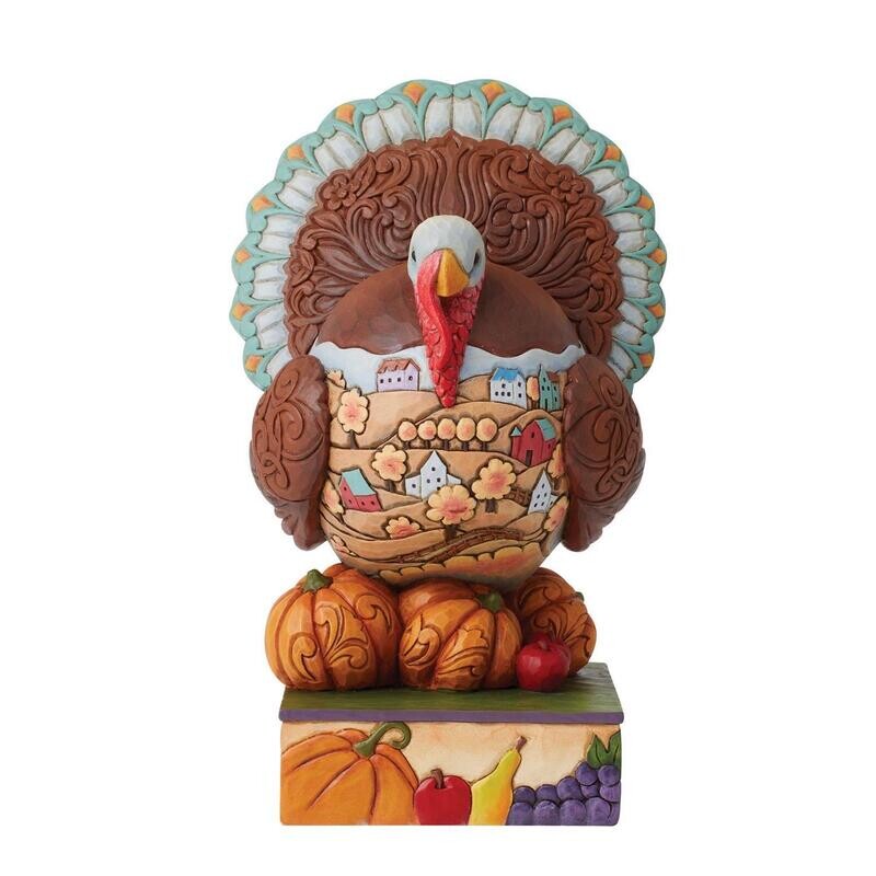 Jim Shore - Traditional Turkey Scene