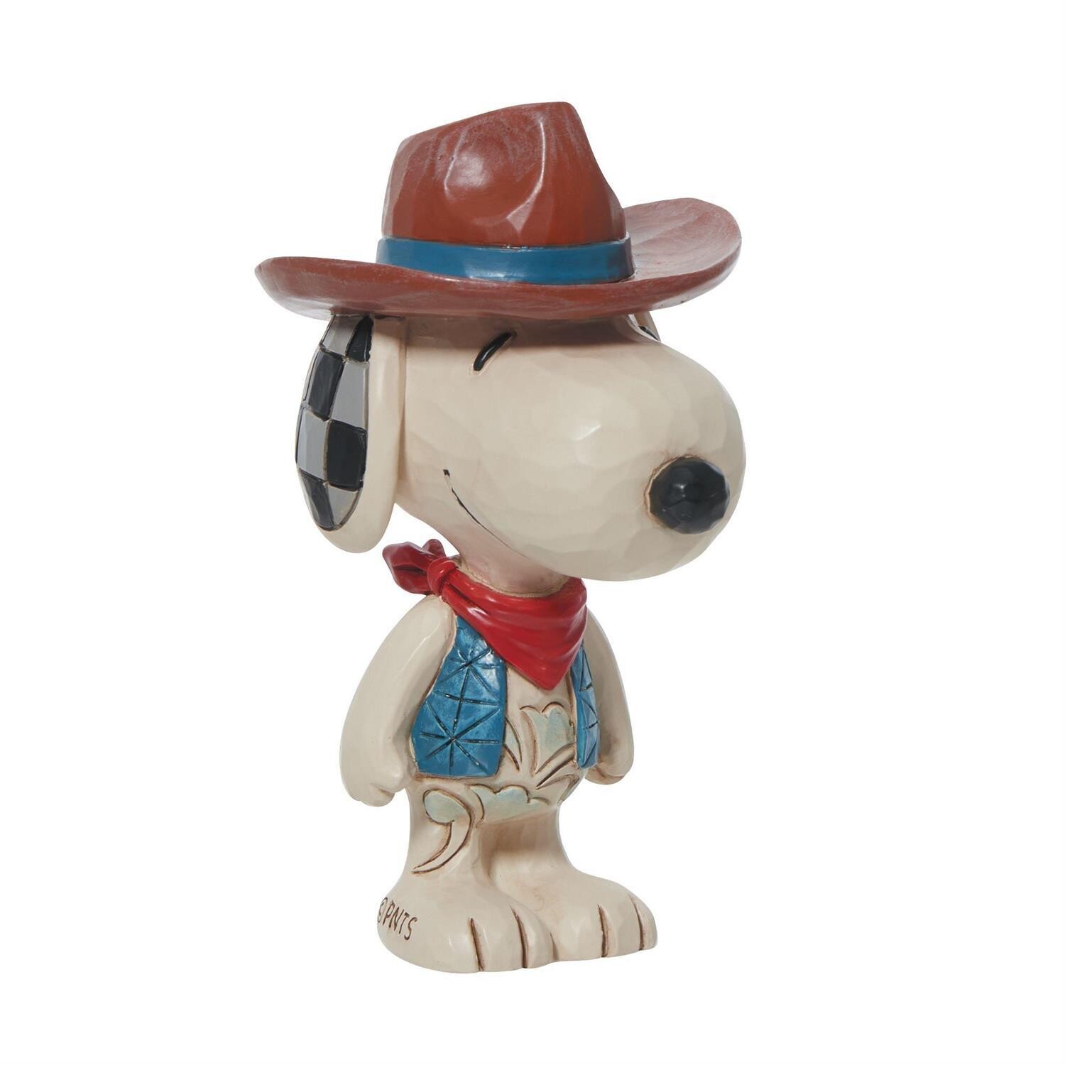 Jim Shore - Peanuts Snoopy Cowboy Mini