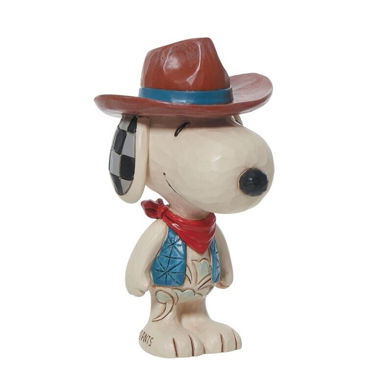 Jim Shore - Peanuts Snoopy Cowboy Mini