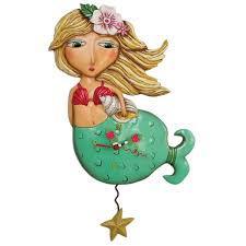 Shelley The Mermaid Clock