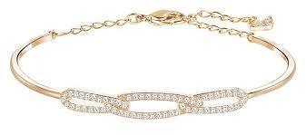 Swarovski - Creativity Knot Bangle Goldtone