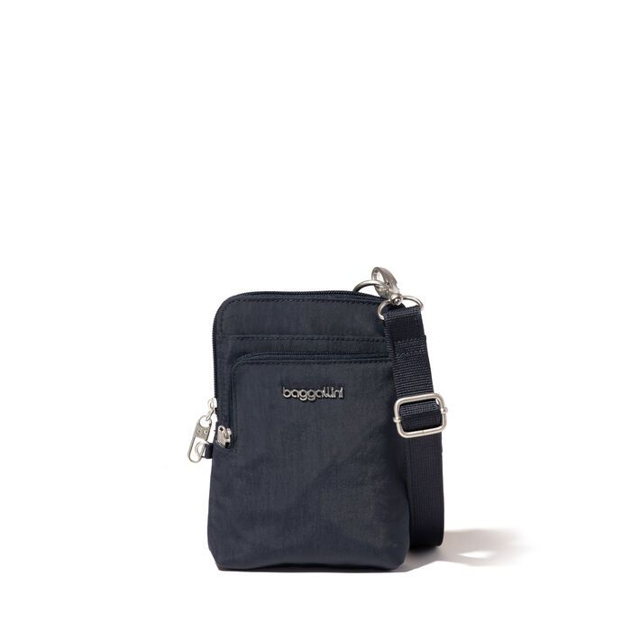 Baggallini -Anti-theft Activity Security Crossbody Bag French Navy