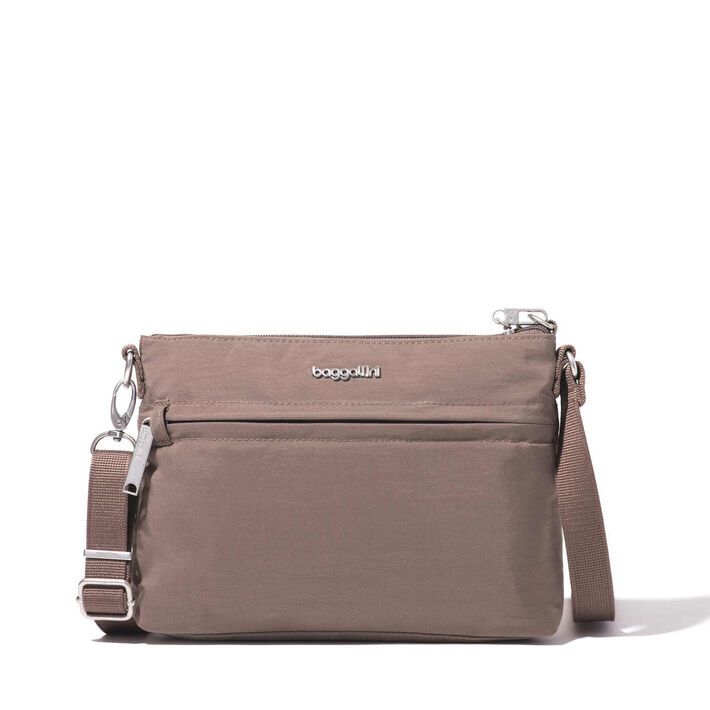 Baggallini-Anti-theft Memento Crossbody Bag- Portobello