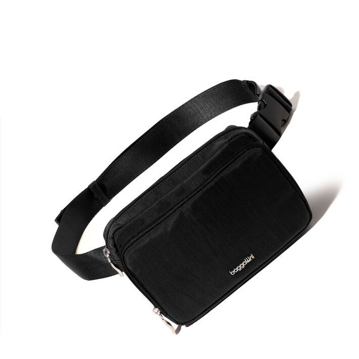 Baggallini-Modern Belt Bag Sling Black