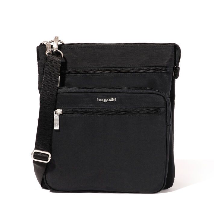 Baggallini-Out and About Crossbody-Black