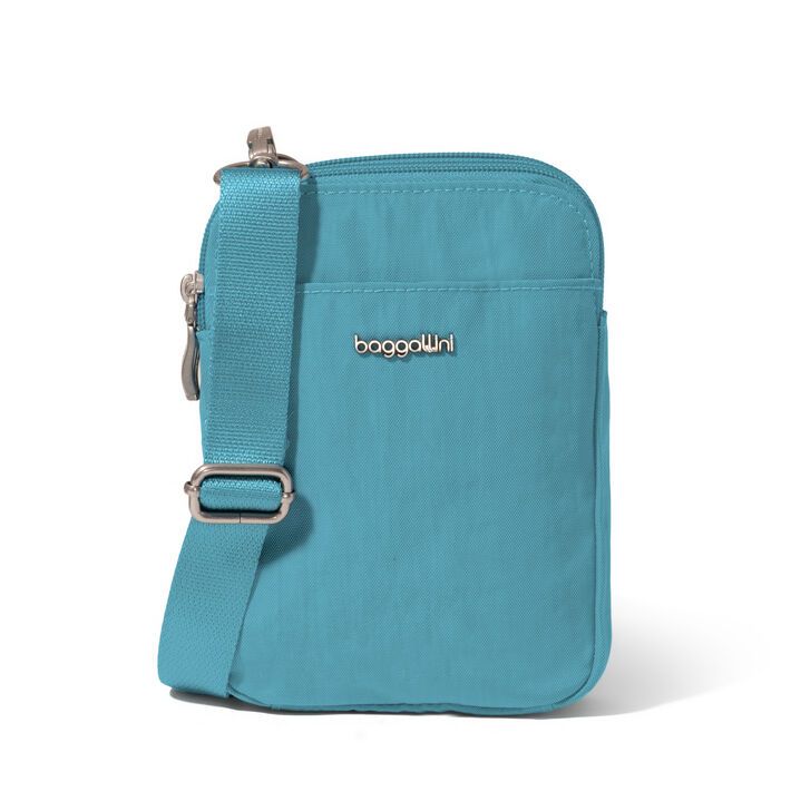 Baggallini- Modern Take Two Rfid Crossbody-Seaside Blue