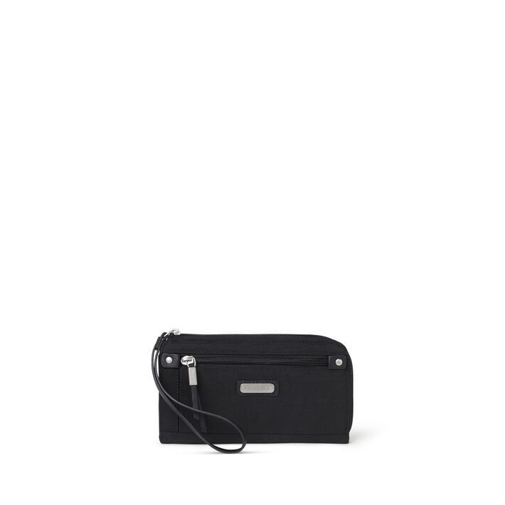 Baggallini- Zip Around Wallet - black