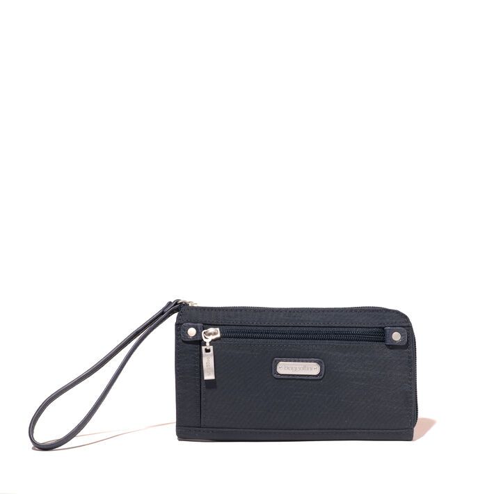Baggallini- Zip Around Wallet - French Navy