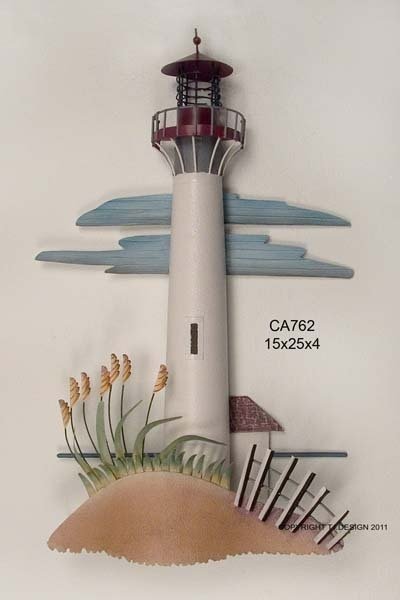 Cape May Lighthouse Metal Wall Art