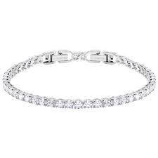 Swarovski - Tennis Round Deluxe Bracelet Silvertone