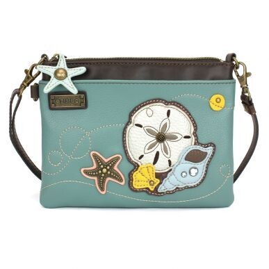Chala Handbags- Sand Dollar Mini Crossbody