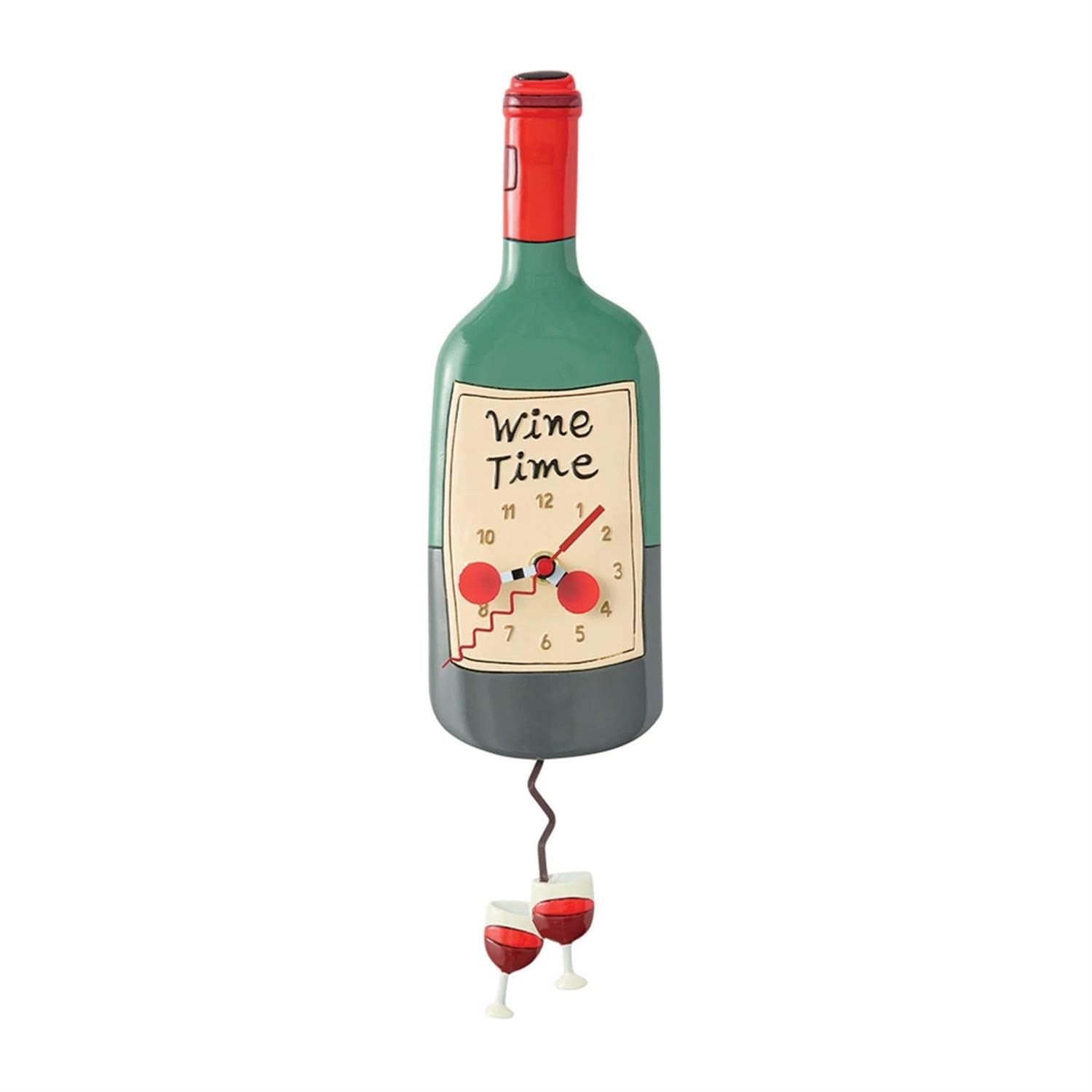 Time For Wine - Clock