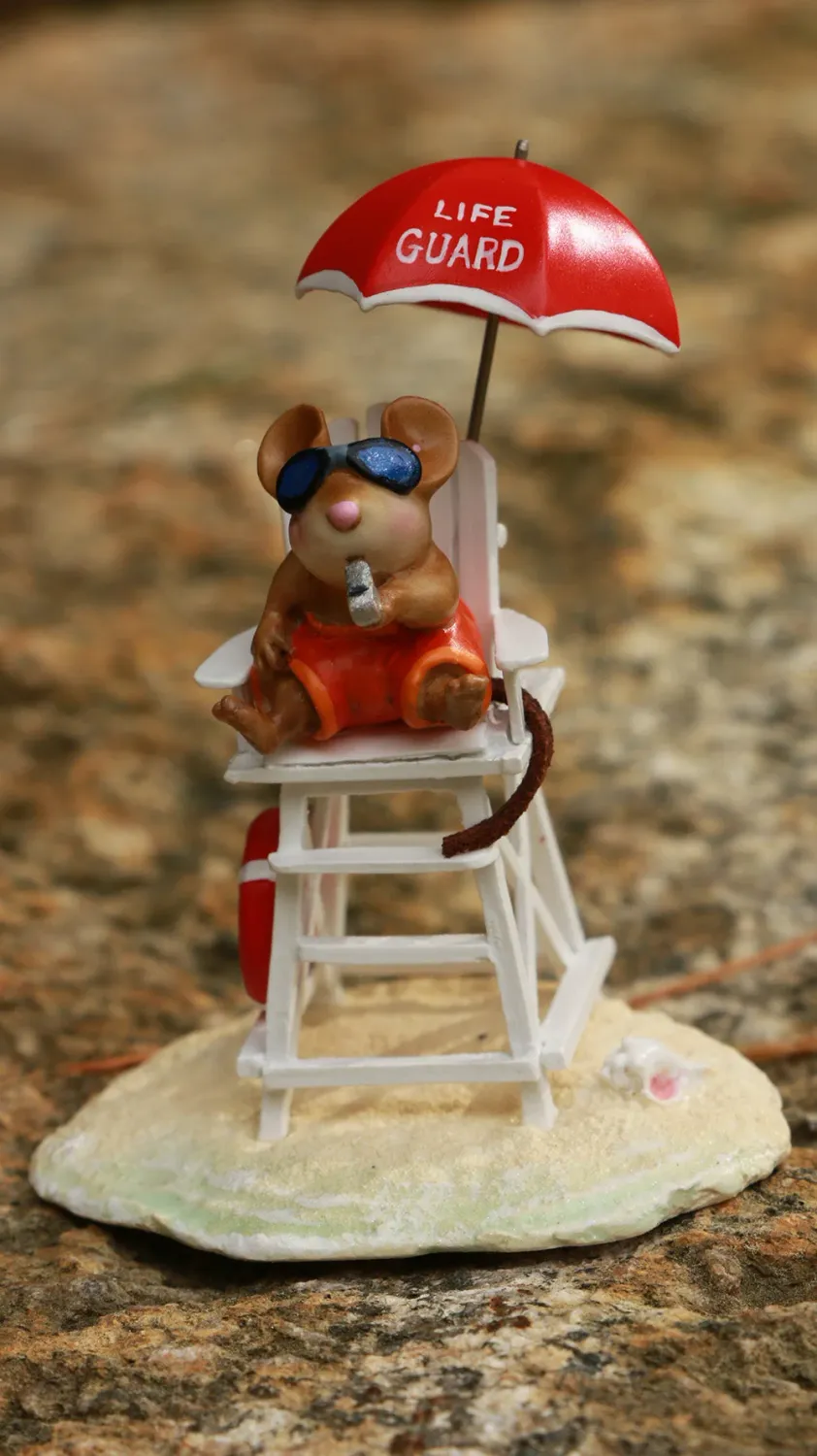 Wee Forest Folk - Mouse On Duty