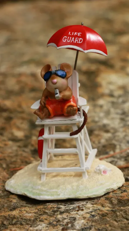 Wee Forest Folk - Mouse On Duty