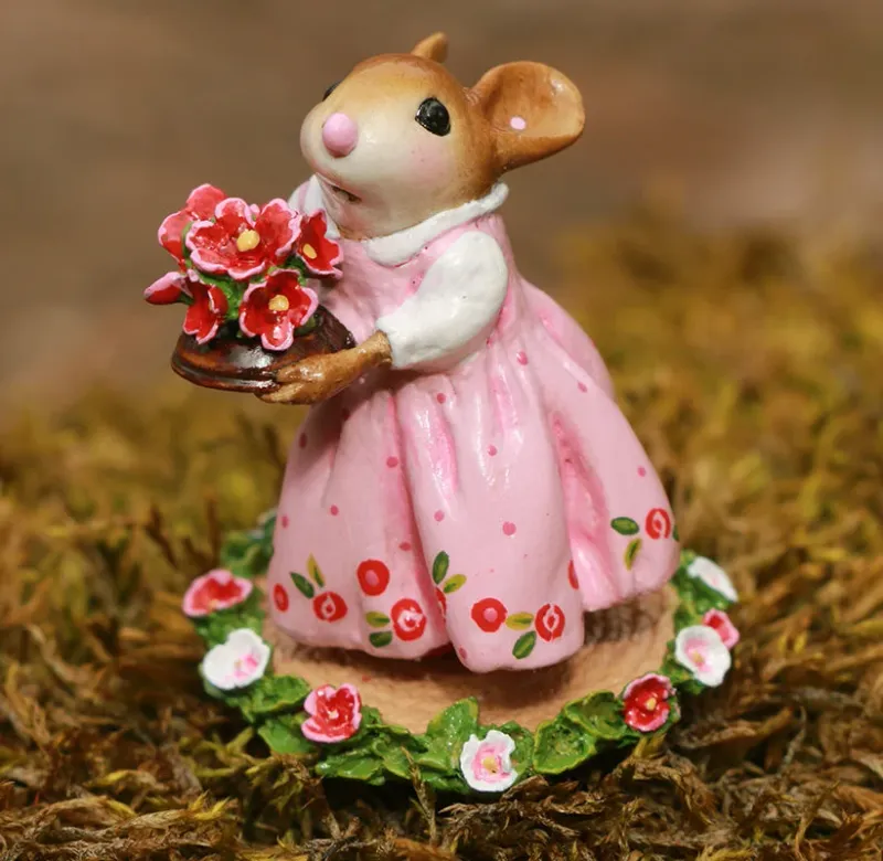 Wee Forest Folk - A Posy For Mother's Day