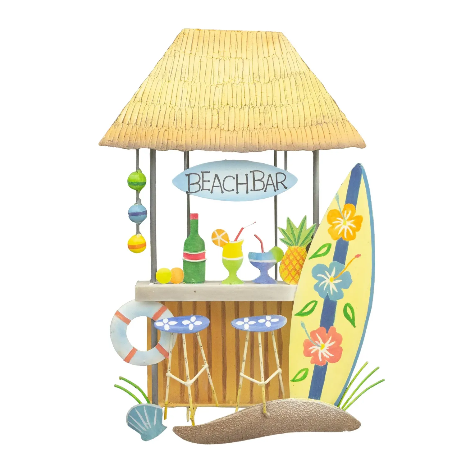 Beach Bar Shack Wall Art