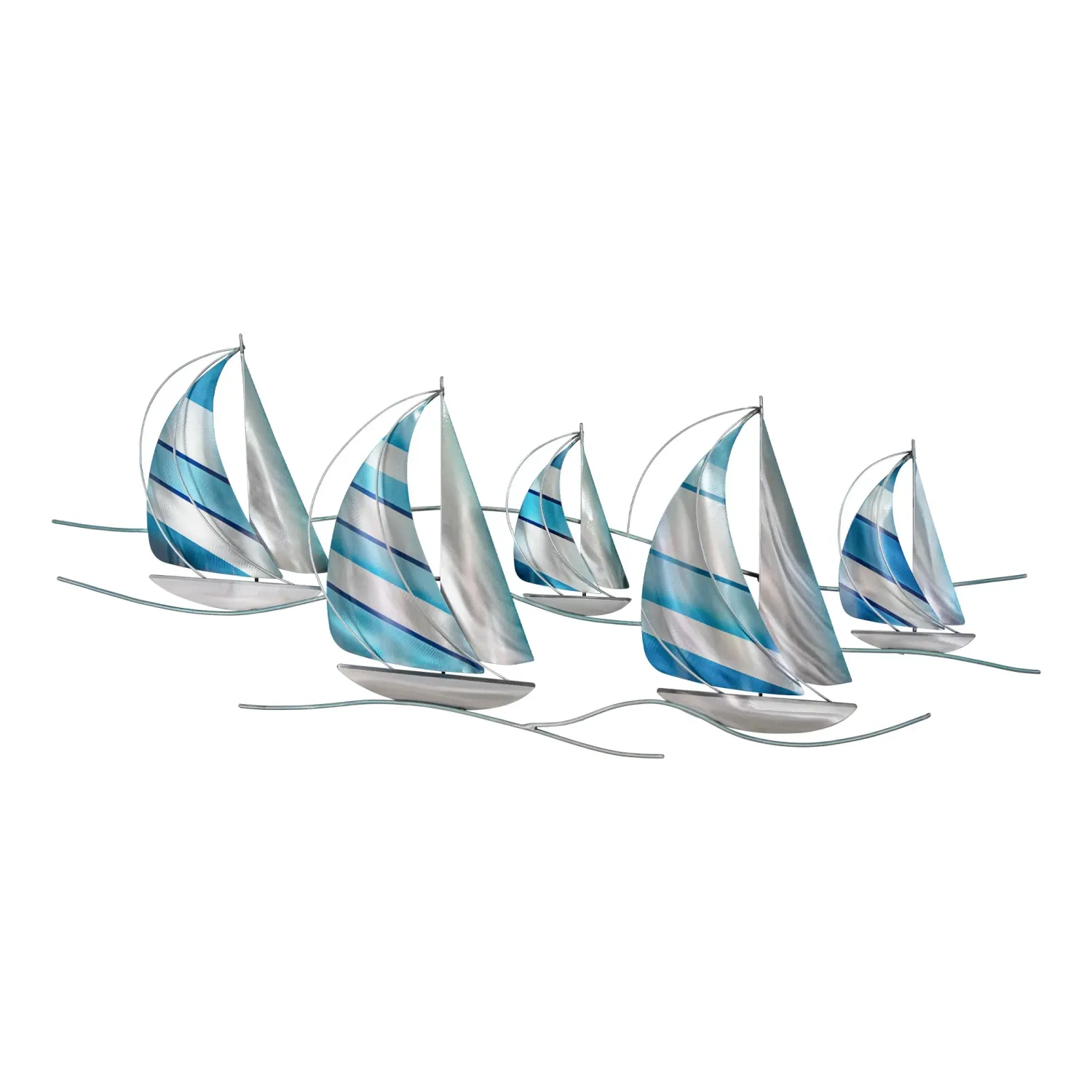 Sailboat Regatta Wall Art