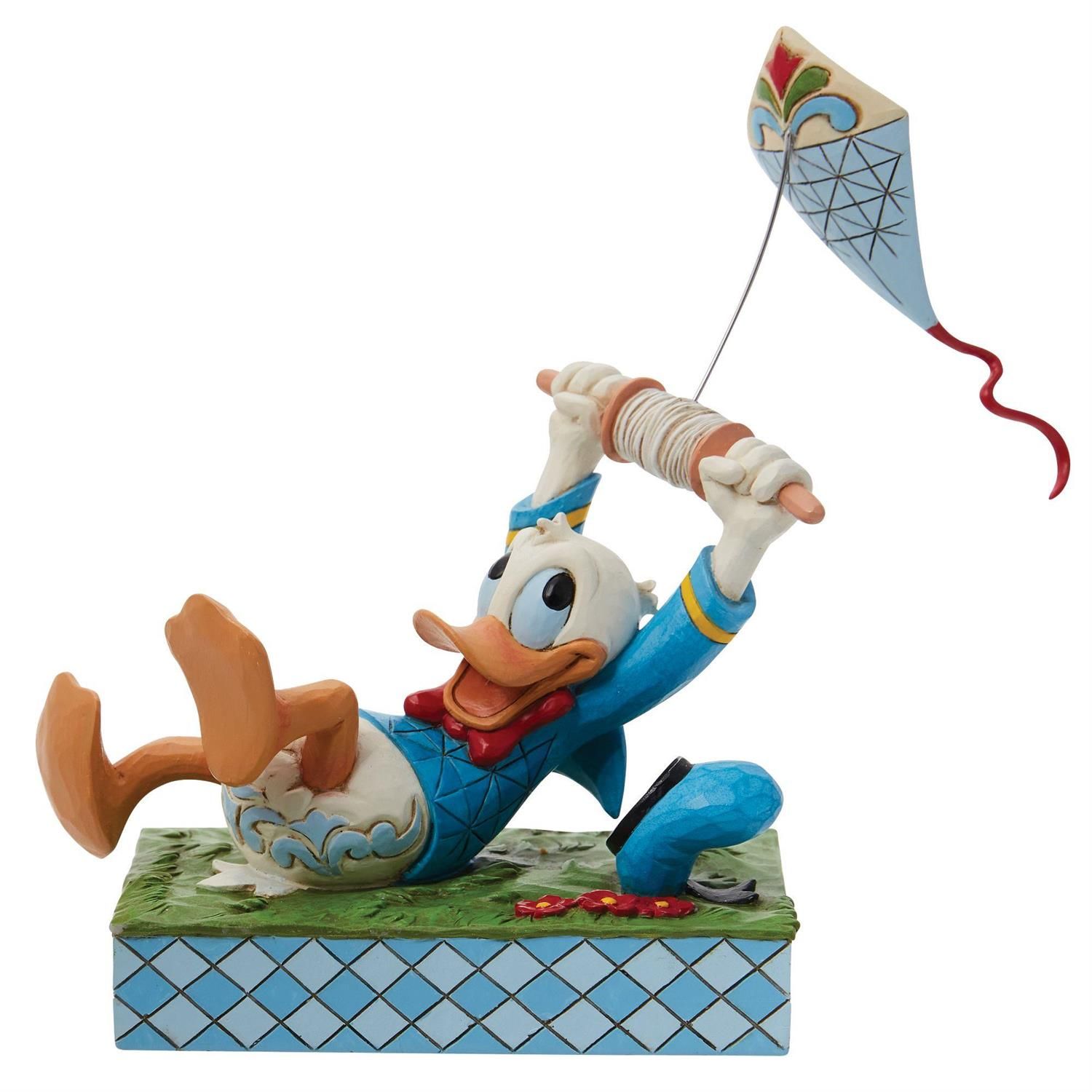 Disney-Jim Shore-Donald Duck Flying a Kite