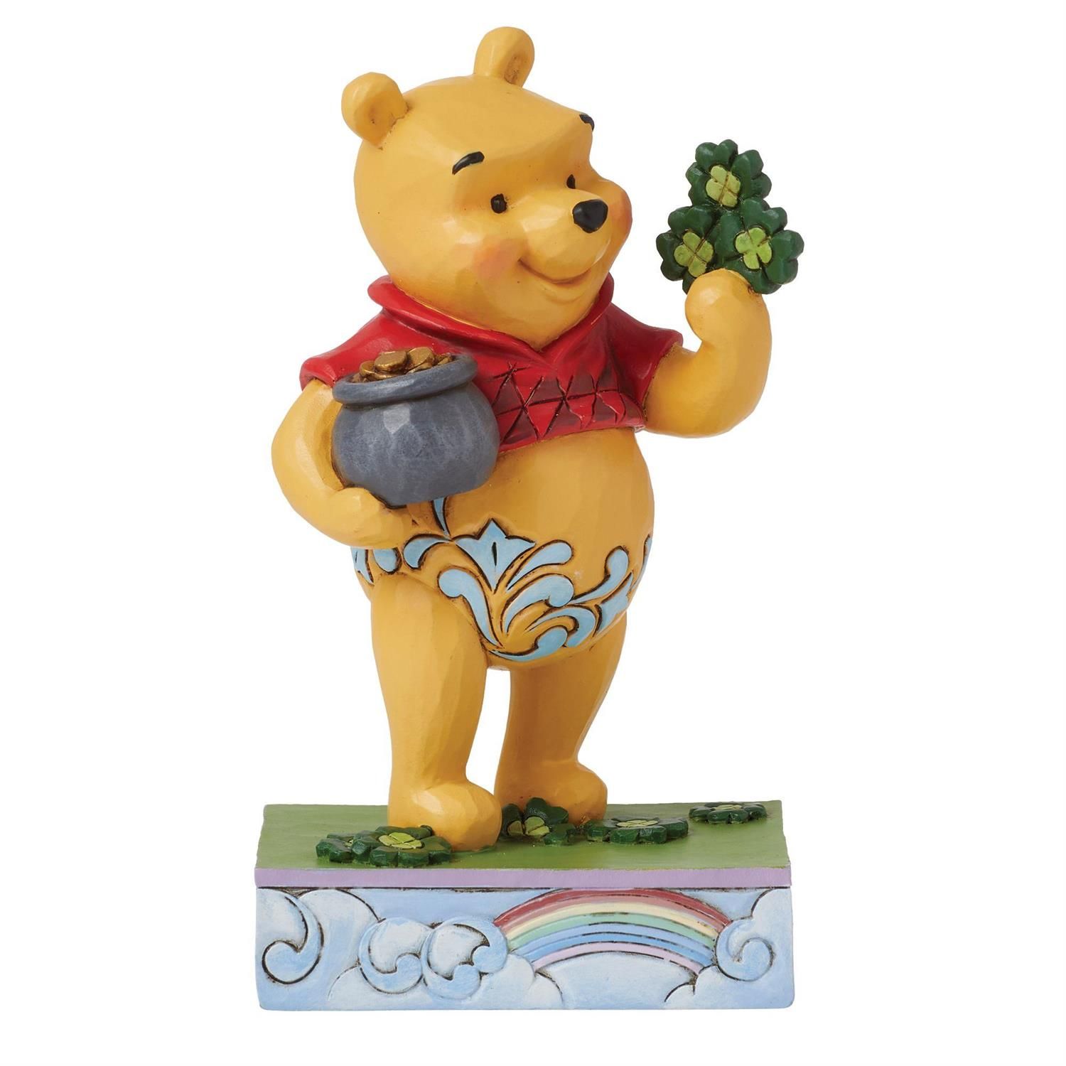 Disney - Jim Shore - Winnie the Pooh w/Clovers