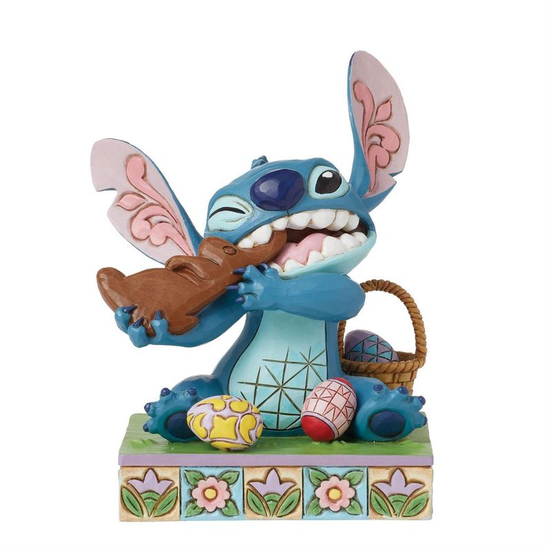 Disney-Jim Shore- Stitch with Chocolate