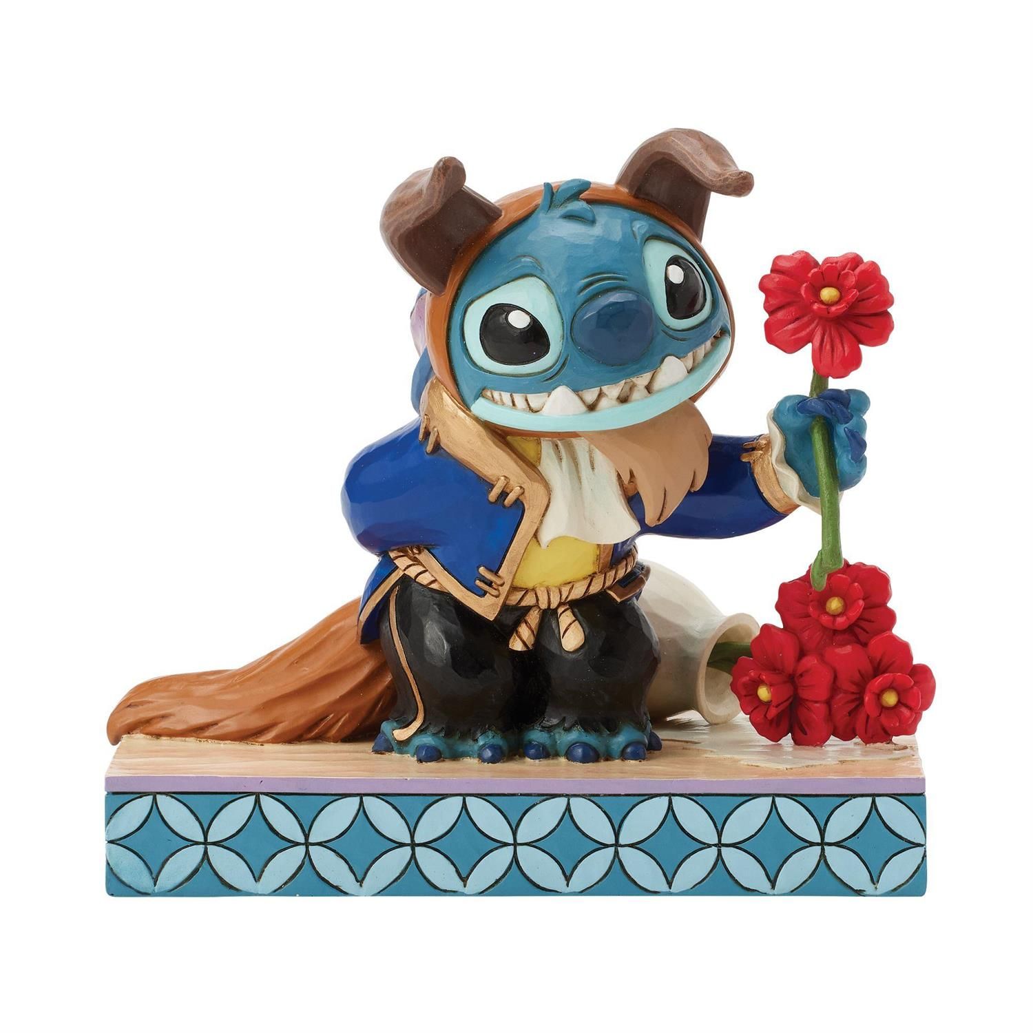 Disney-Jim Shore-Stitch Dressed as Beast