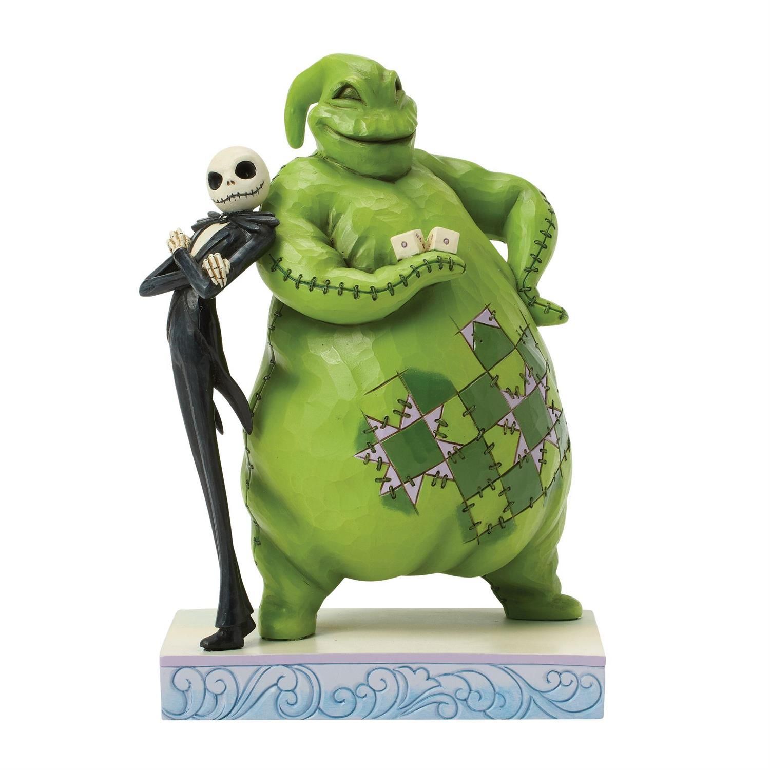 Disney-Jim Shore-Jack and Oogie Back to Back