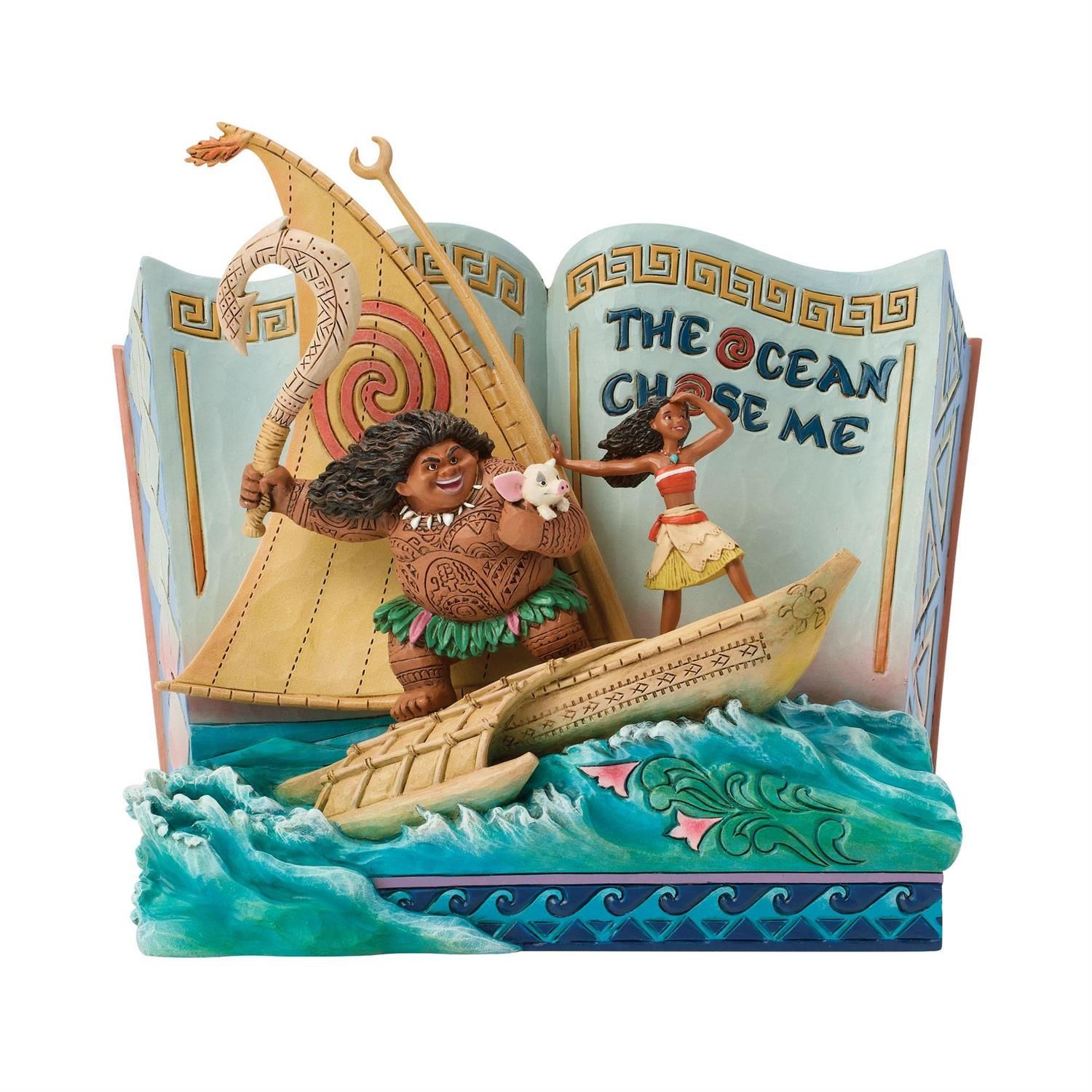 Disney-Jim Shore-Moana Storybook