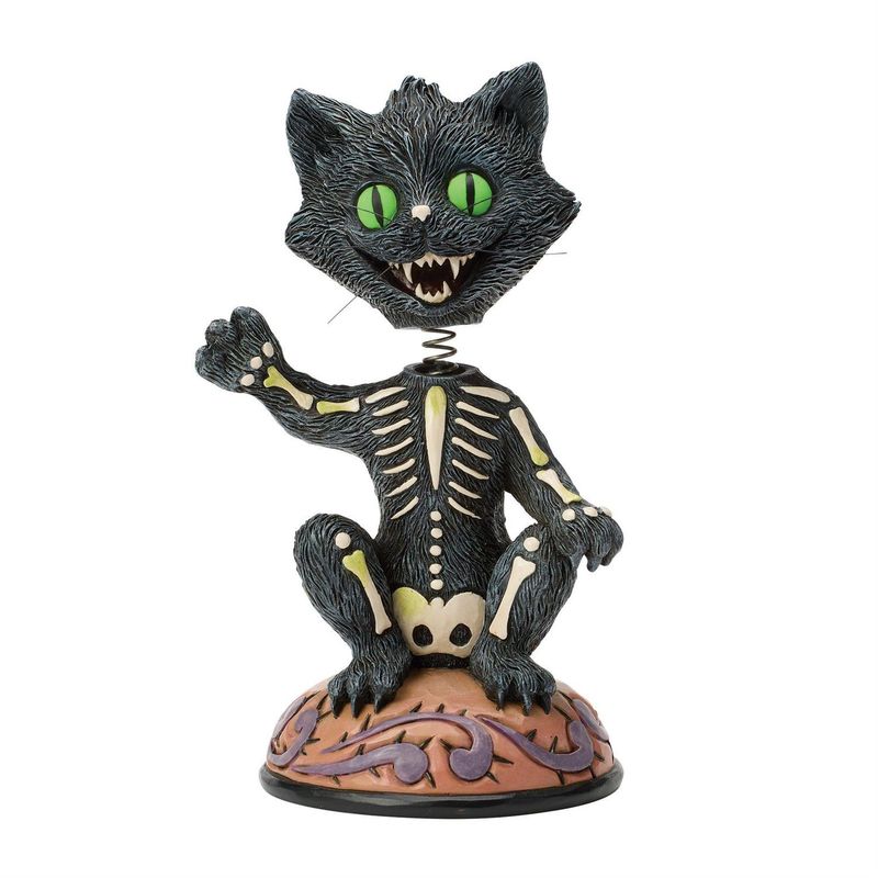 Jim Shore- Bobble Head Black Cat