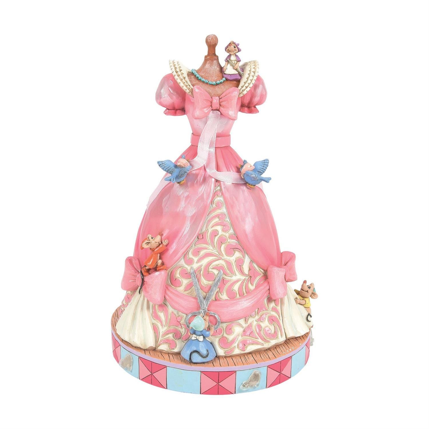 Disney-Jim Shore- Dress For Cinderella Musical