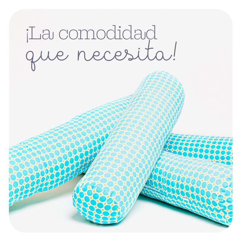 Bumper cilíndrico para cuna - Montessori