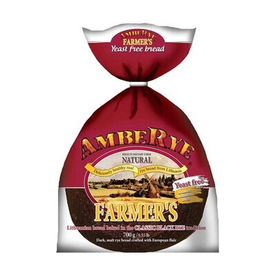 AmbeRye YEAST FREE &quot;Farmer&#39;s&quot; Bread $3.30