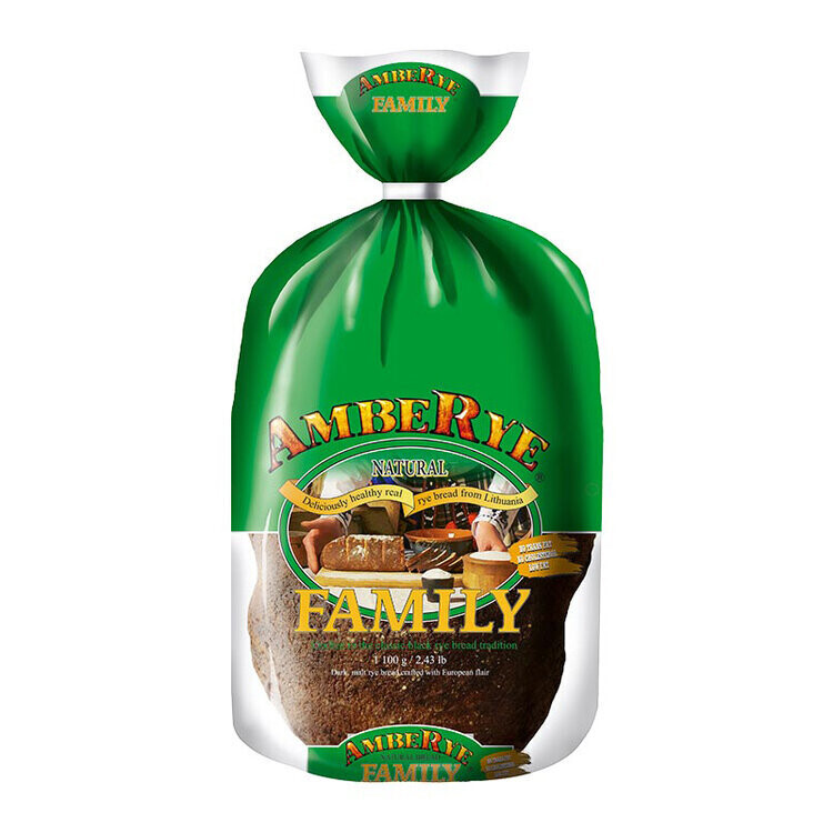 AmbeRye Family Dark Rye Bread 1100g $4.40