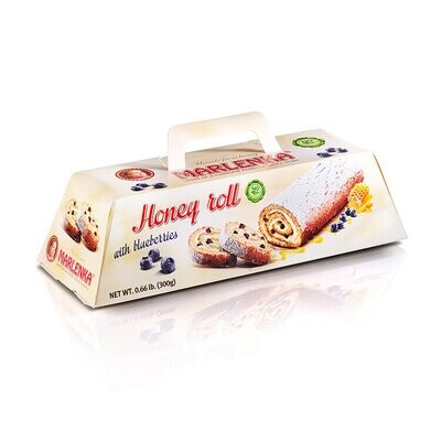 Marlenka Honey Roll with Blueberries $9.00