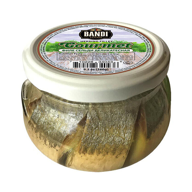 Bandi Gourmet Herring Fillet in Oil 260g $3.30 new