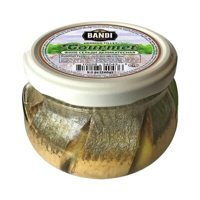 Bandi Gourmet Herring Fillet in Oil 260g $3.30 new