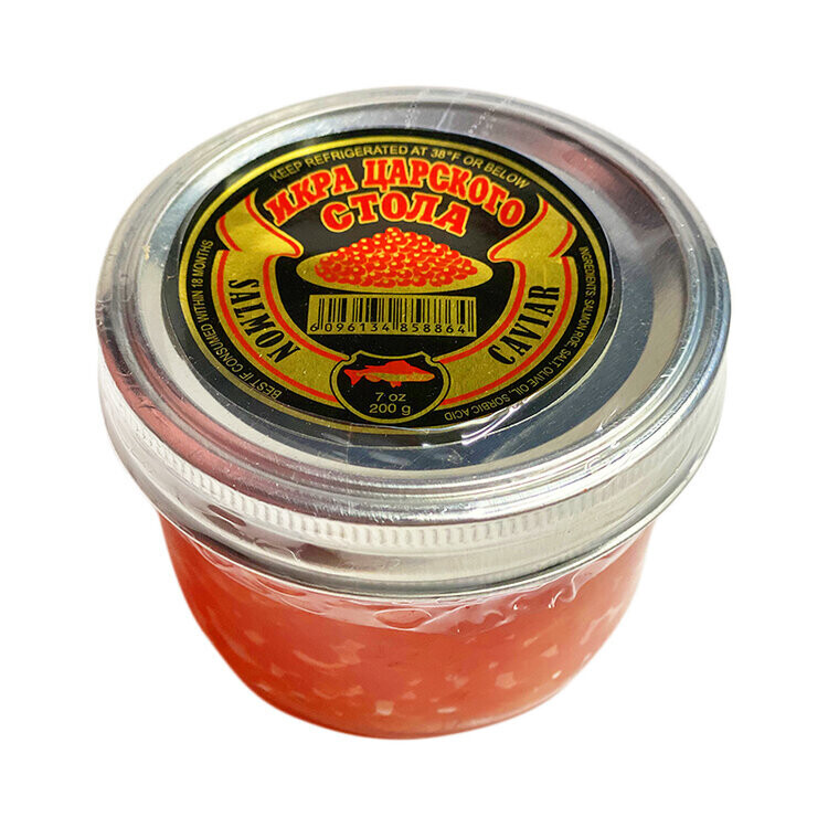 Salmon Caviar &quot;Tsarskovo Stola&quot; 200g $19.00