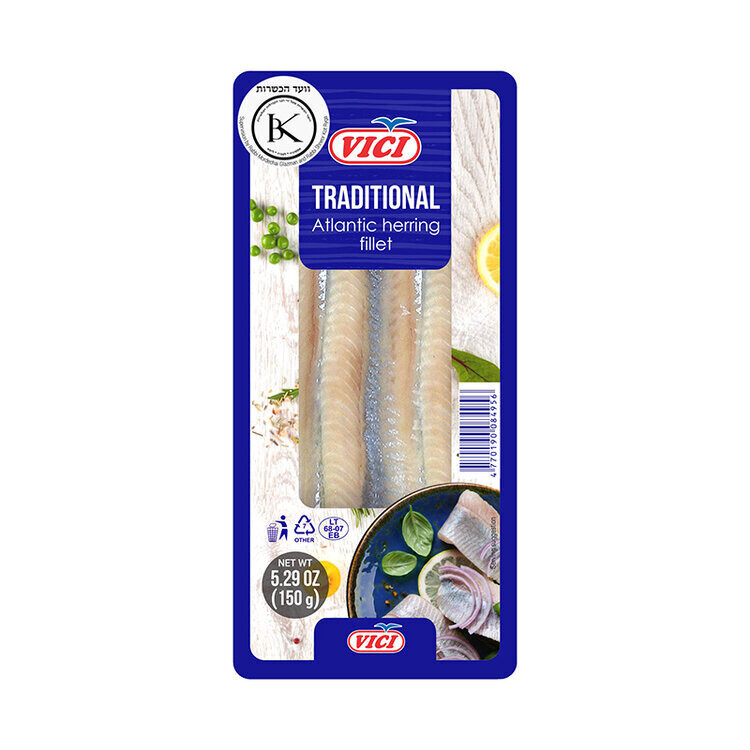 Vici Herring Fillet Traditional in Oil $1.50