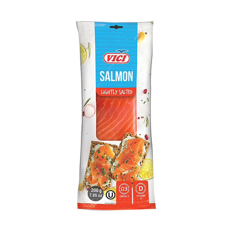 Vici Lightly Salted Salmon 200g VP $7.95
