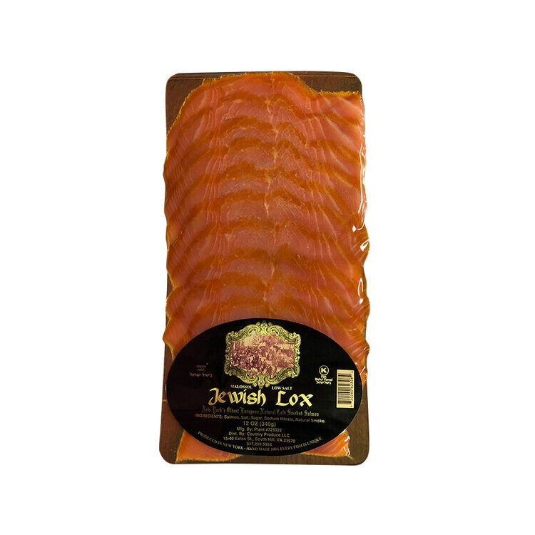 Jewish Lox 12oz $12.50