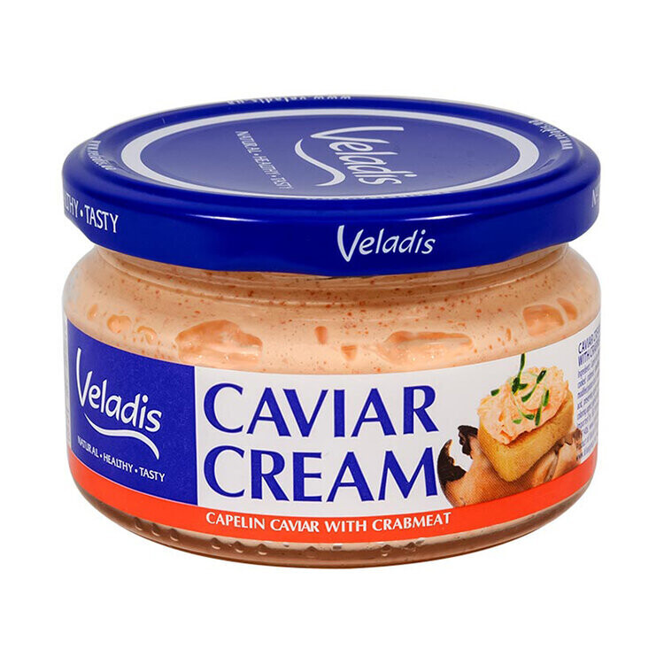 Capelin Roe Sauce Delicacy with Crab Meat $2.10