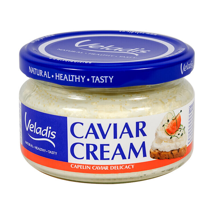 Capelin Roe”Veladis” in sauce with Delicacy $2.10