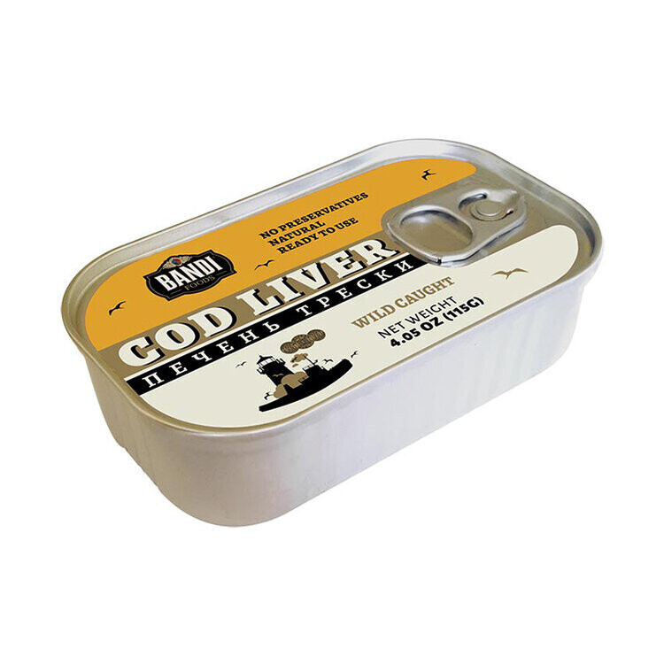 Bandi Cod Liver (Easy Opener) $1.90