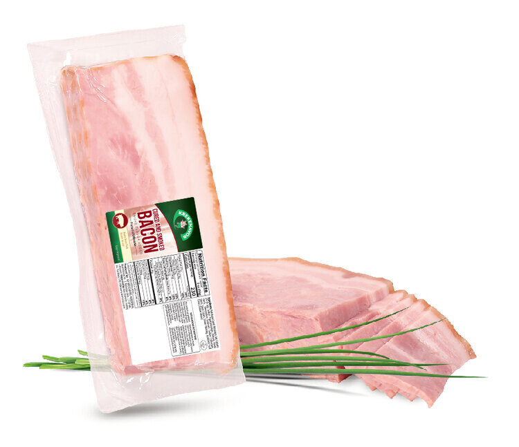 Krekenavos Smoked Pork Bacon VP $6.20