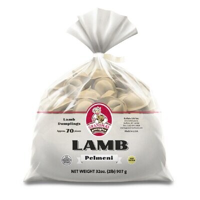 Grandma&#39;s Lamb Pelmeni 2lb $6.40