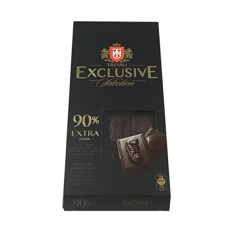 TAITAU Exclusive Extra Dark Chocolate 90% $1.85