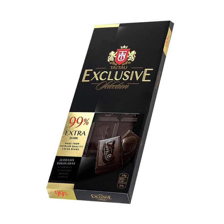 TAITAU Exclusive Extra Dark Chocolate 99% $3.50